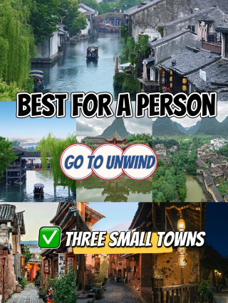 Escape alone | 3 healing ancient towns to avoid burnout and relax