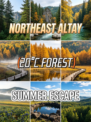 22℃ cool summer escape from city heat! Yichun summer retreat nanny-level tested guide
