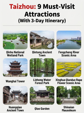 First trip to Taizhou travel guide | 9 must-visit attractions, itinerary ready to use  Taizhou hidden gem travel guide, discover the water towns of northern Jiangsu! Featuring 9 key attractions 