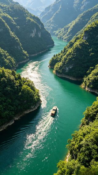 Yichang Qingjiang Gallery Summer Guide | Relax on a boat and step into a Tujia ink-wash landscape. Want to escape the summer heat? Qingjiang Gallery is a hidden gem for cooling off, with a cool breeze