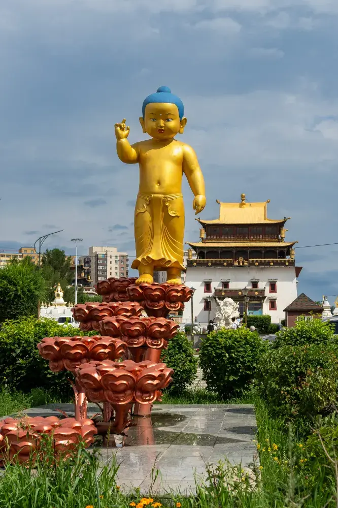 烏蘭巴托漫遊,甘丹寺裡的故事