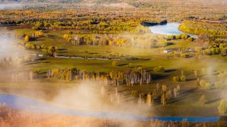 The most restorative autumn colors of the Greater Khingan