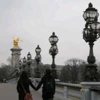 Beautiful Pont Alexandre III Bridge in Paris