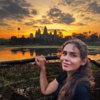 Ancient ruins in Cambodia 