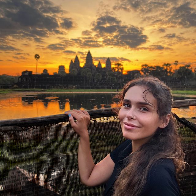 Ancient ruins in Cambodia 
