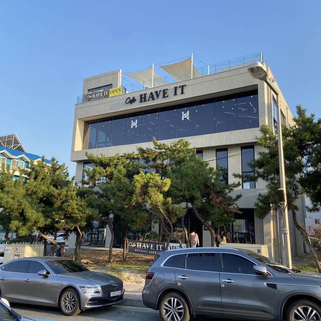 보령 대천 해수욕장 오션뷰 베이커리카페 해브잇