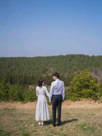 제주웨딩스냅 촬영장소로 유명한 "제주 아부오름"
