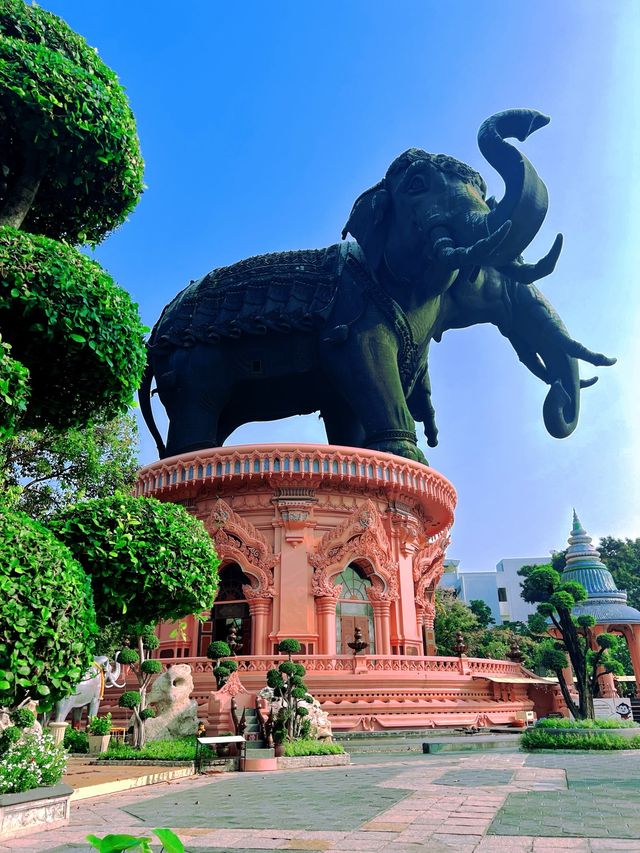曼谷霸氣🔥三頭象神博物館～網拍勝地📸
