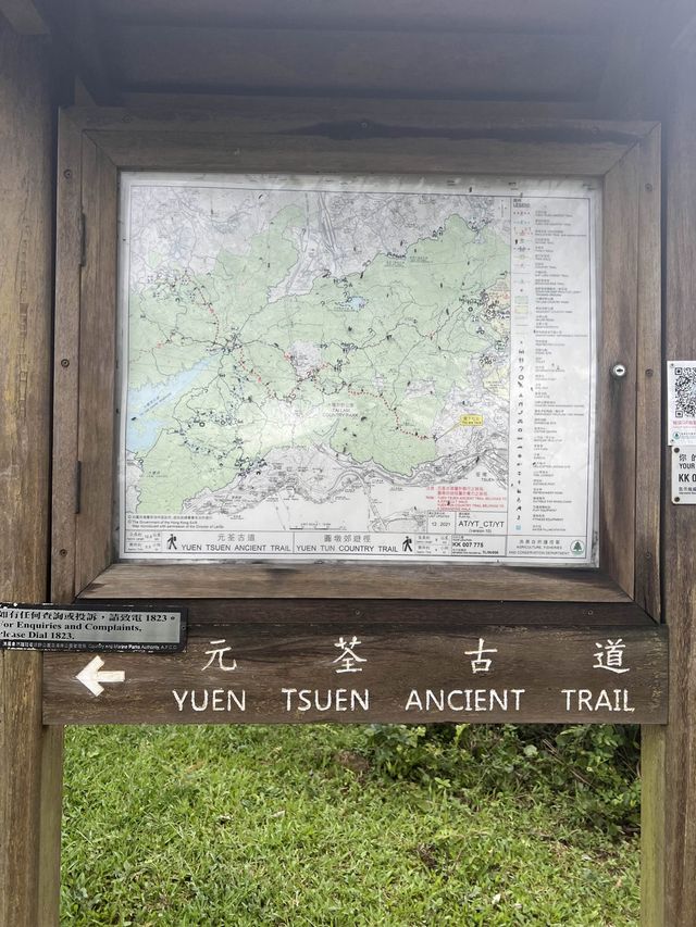 Hiking route from Tsuen Wan for nice view & food