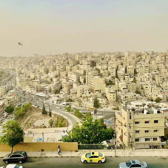 🇯🇴Amman Citadel Beautiful City view 😍