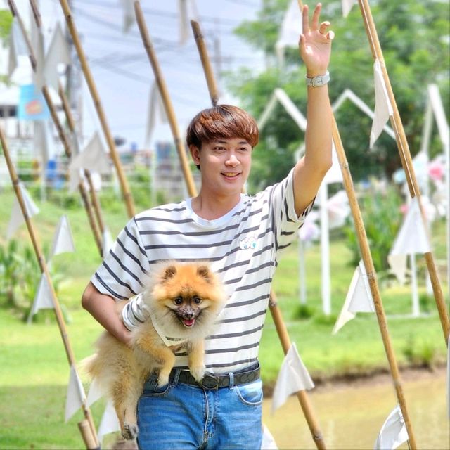 🐕🌳 วันนี้เราจะพาพี่หมีมาเที่ยวคาเฟ่ใกล้กรุงฯ