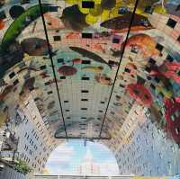 荷蘭🇳🇱鹿特丹 Rotterdam·知名特色設計建築🎨🌈 Markthal