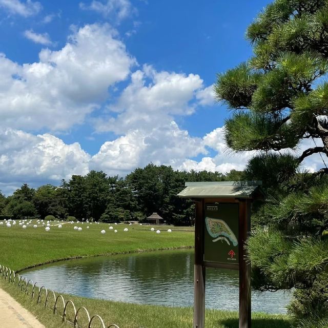 岡山後樂園🏖️禪意庭園中的大自然冥想 🌸🍃