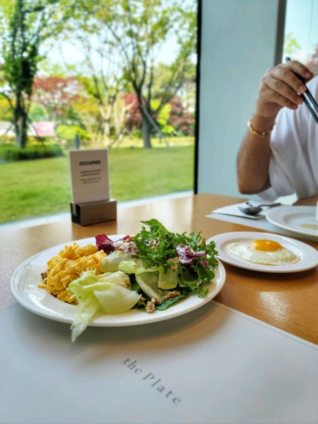 라한셀렉트경주 더플레이트 조식🍽 초록뷰 굿모닝🌳