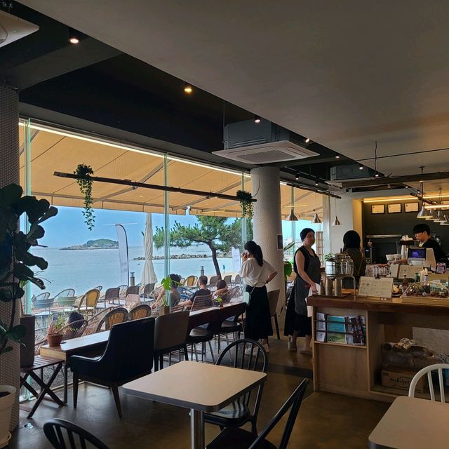 고성 커피고 봉포해수욕장 오션뷰 카페