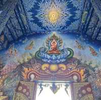 วัดร่องเสือเต้น วัดสวยสีน้ำเงิน จ.เชียงราย
