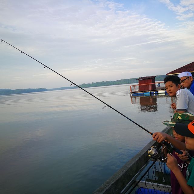 Segantang Garam Chalet Fishing Port!