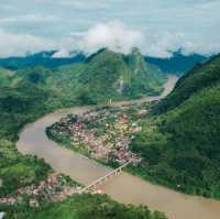 จุดชมวิว ผาแดง หนองเขียว หลวงพระบาง