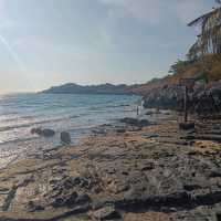 เล่นน้ำหาดถ้ำพัง อ่าวอัษฎางค์