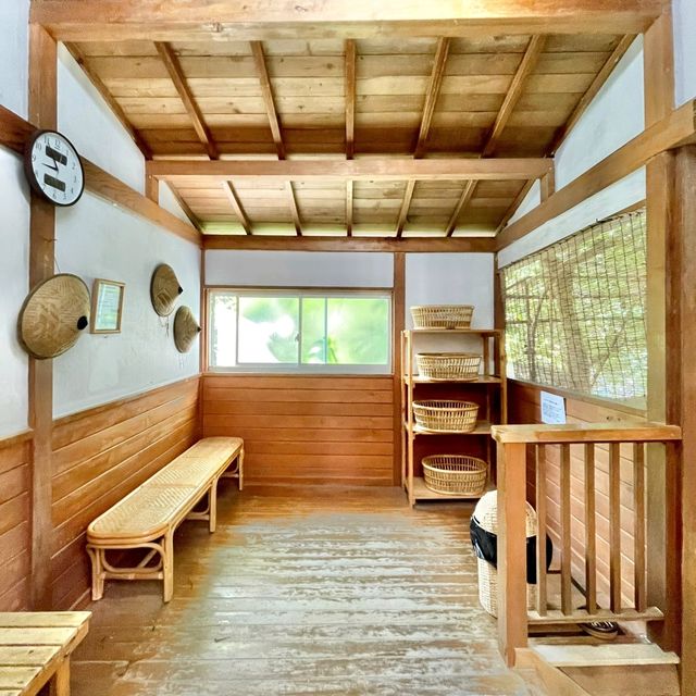 玉翠館の醍醐味は野露天風呂！もはやジャングル