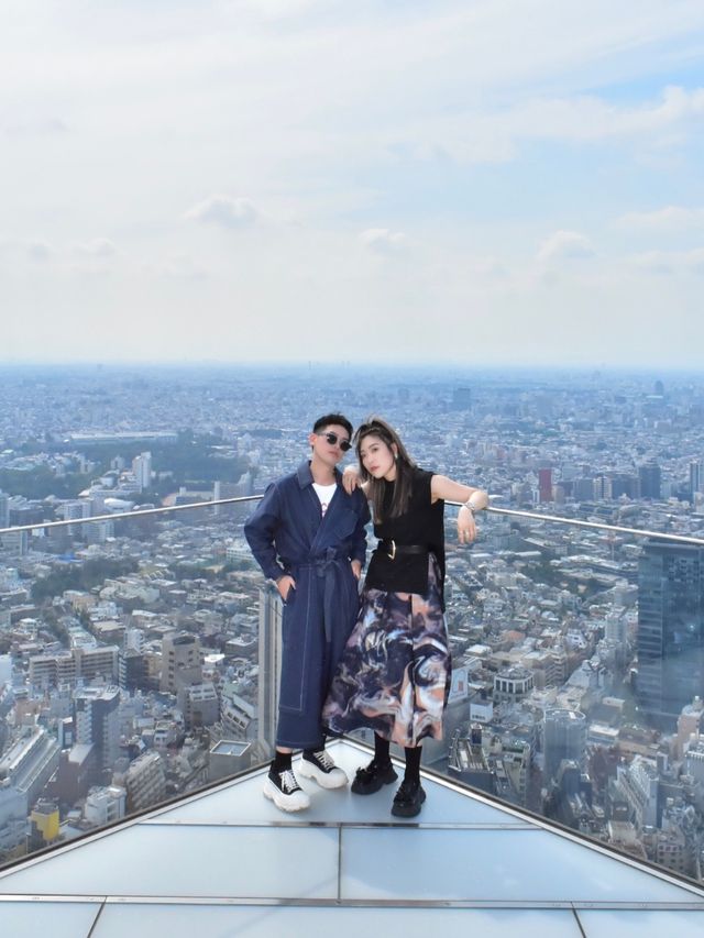 渋谷sky 可以看到全東京市區的景點之一