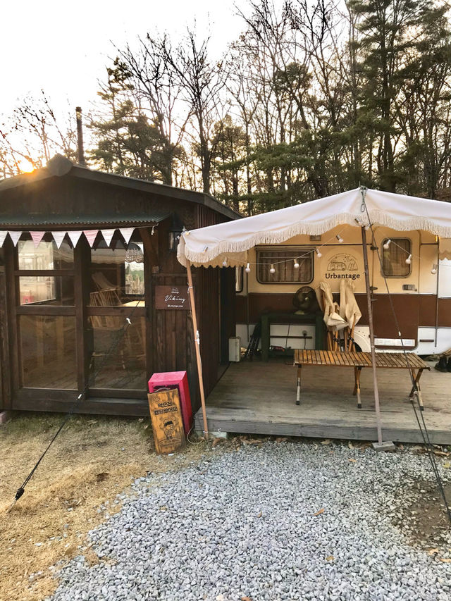 겨울 글램핑 추천지 •어반티지 글램핑•