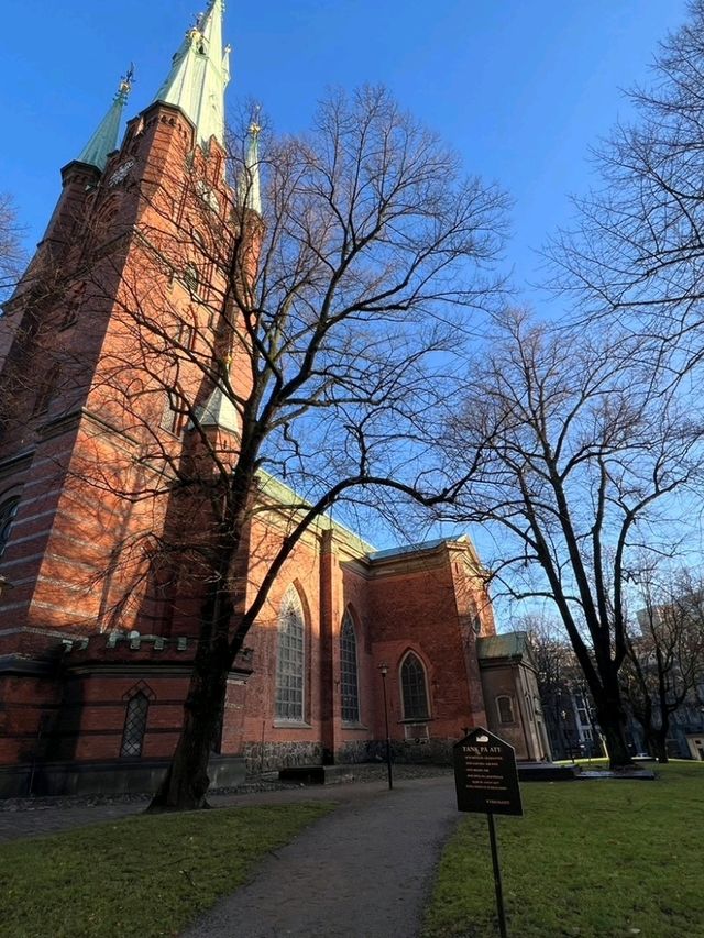 St. Clara's Church โบสถ์เก่าแก่ย่านดัง @stockholm
