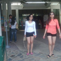 Singapore with bff.