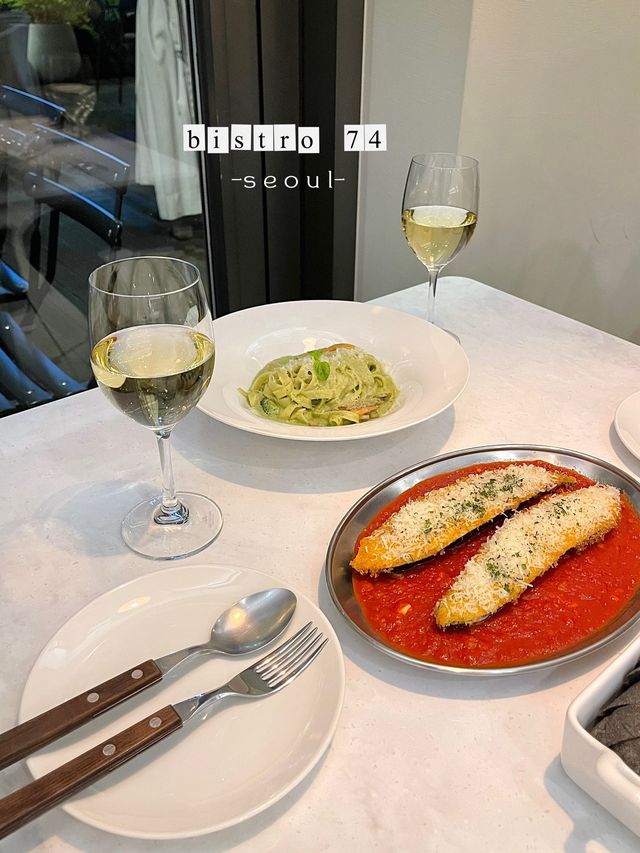 韓國首爾明洞氛圍感小餐館-Bistro 74