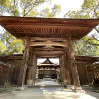 【山口　錦帯橋】吉香神社