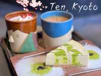 Ten คาเฟ่ชาเขียว ย่านซันเนซากะ จ.เกียวโต