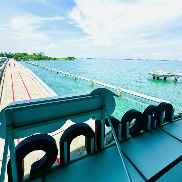 🇸🇬 Popular cycling area at Marina Barrage