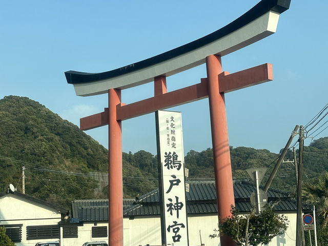 「宮崎鵜戶神宮：懸崖景色、祈福懷孕，自駕40公里45分鐘抵達」