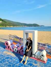 수영하기 좋은 거제 와현해수욕장🏖