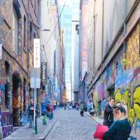 그래피티의 성지, 멜버른 여행에서 절대 빼놓을 수 없는 여행코스 - 호시어 레인 Hosier Lane