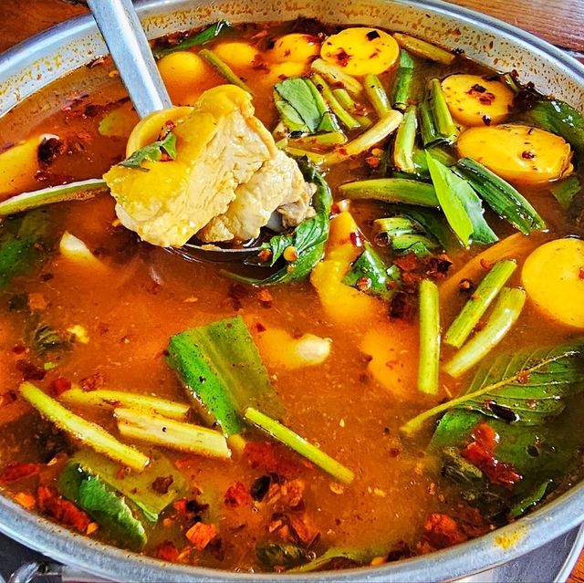 น้ำตกมวกเหล็ก ร้านเด็ด สระบุรี วิวน้ำตก 