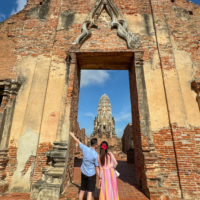 Wat Ratchaburana: Perfect Weather at a UNESCO World Heritage Gem!