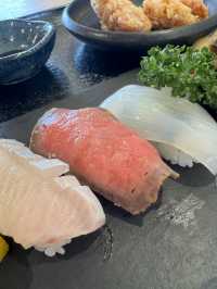 【北九州ランチ】長崎和牛にぎりもついたリーズナブルな寿司ランチ🍣