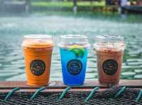 คาเฟ่ริมน้ำซุ้มส่วนตัวสวนแฟนตาซี ขอนแก่น