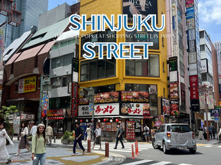 在東京新宿區享受散步購物的樂趣