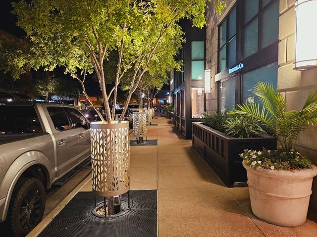 A nightout at Market Street, The Woodlands at Texas