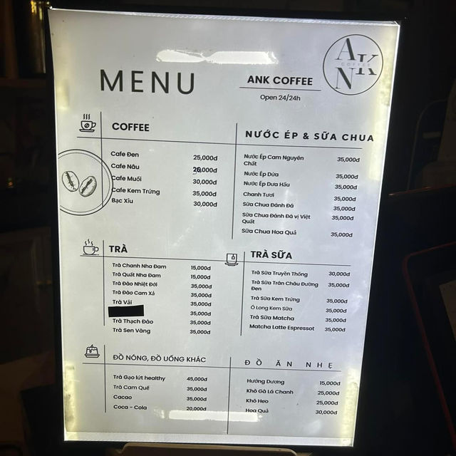 ANK coffee