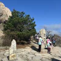 가을 단풍 절정인 속리산 문장대 🍁