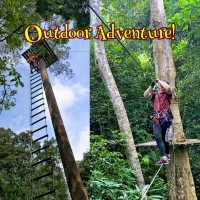 An adventurous & funfull day @ SKYTREX Adventure Melaka! 🌿🐒🍃🦋🌳
