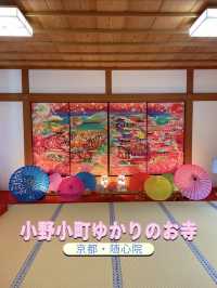 京都観光🥰🩷随心院🩷魅惑の和傘の光の祭典⛱️✨