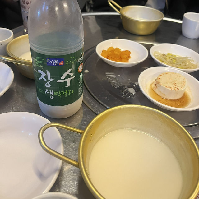 【韓国・ソウル🇰🇷】絶品チャパゲティとマッコリを堪能できるポチャ！