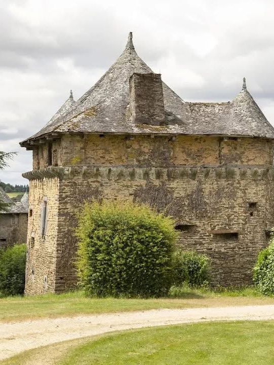 Castle in Carentoir, France