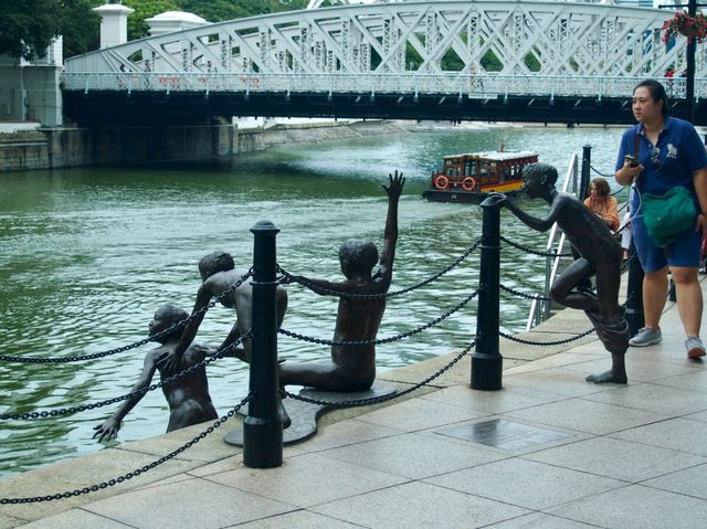 Cavanagh Bridge สิงคโปร์