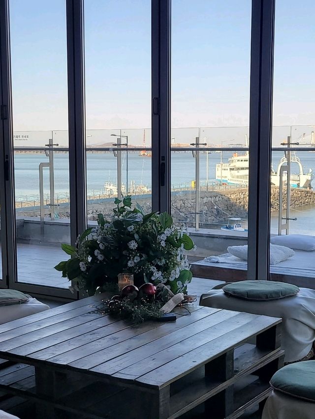 🌊영종도 앞 바다를 느낄 수 있는 카페🍓