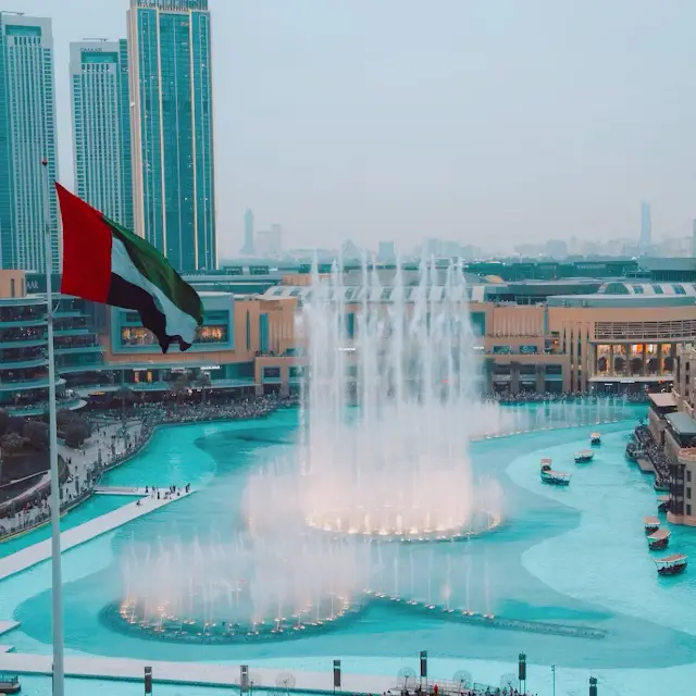 【Free Entertainment】Dubai Fountain.